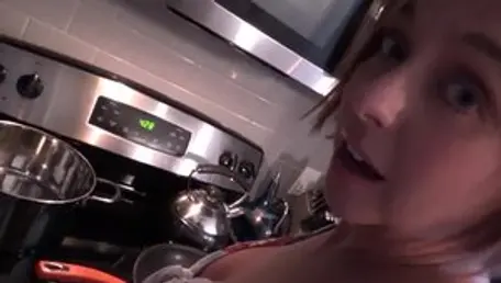 Step Son Helps Milf Get Ready For Dinner - Brianna Beach - Mommy Comes First