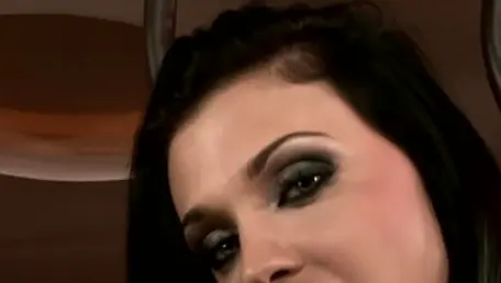 Brunette Aletta Ocean fun with toys