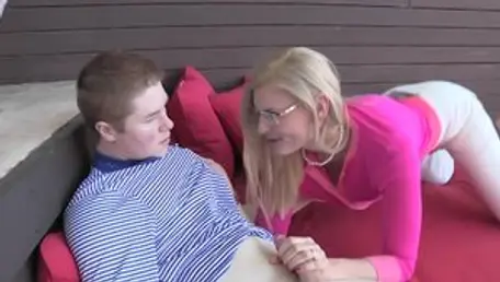 Moms Bang Teenz - Rough nailing together with blonde