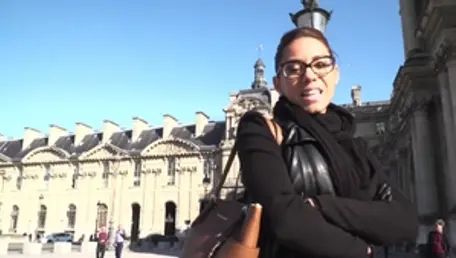 Rimjob in company with charming french cougar