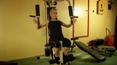 German Mila Milan Uses Titty Fuck To Get Laid Instead Of Working Out