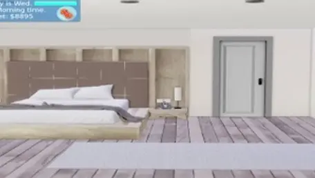 Hard sex accompanied by blonde