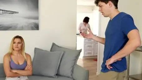 Bratty Sis: Sexo real juntos com Aubrey Sinclair e Alex D.