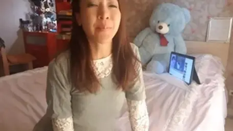 Inked babe massage HD
