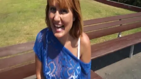 Hawt amateur likes POV fucking hard in the street