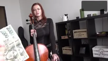 THE POLISH VIOLINIST CANNOT RESIST THE MONEY