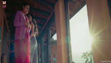 Asian MILF helps with rough nailing HD