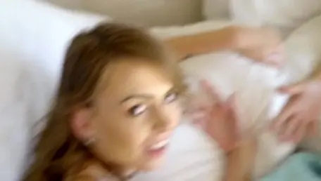 Russian teen chick expose small tits