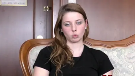 Cunnilingus at the audition