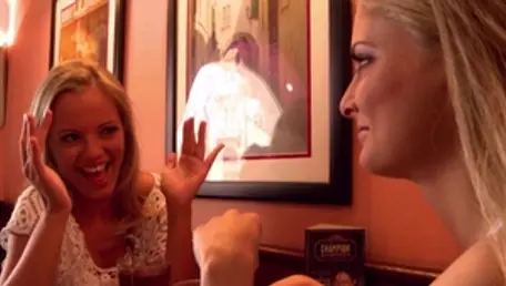 Vanda Lust escorted by Cayenne Klein gonzo pussy eating