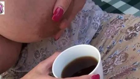Brunette latina Black Diamond shows huge tits
