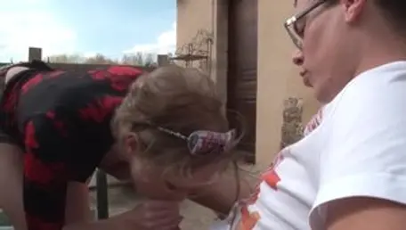 Young french amateur has a taste for rough nailing