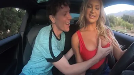 Very sexy mature Alison Avery playing with big cock dude