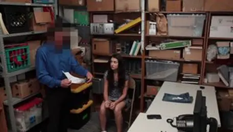 Busty amateur cumshot