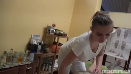 Hard nailining in company with busty european amateur