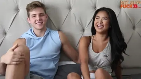 Interracial banging asian