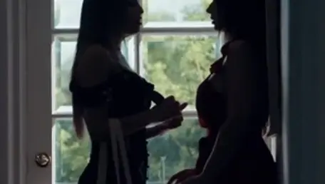 Ebony lesbian pussy tribbing and orgy in HD