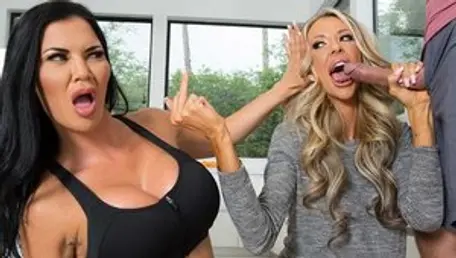 Real Wife Stories - Tall Jasmine Jae rushes plowing hard