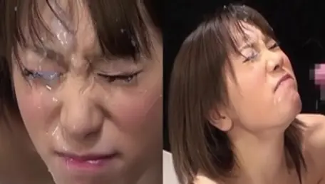 Asian Teen Girls Big Facial Cumshots Collection