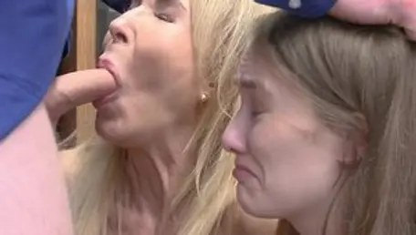 Super sexy officer rammed hard in office