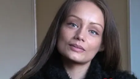 Homemade double penetration in company with Sophie