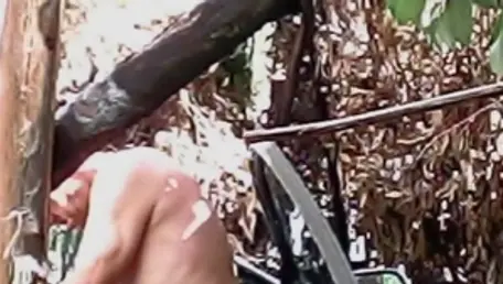 Butt fuck outdoors HD