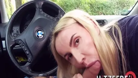 Hard dick sucking in company with Tania Swank