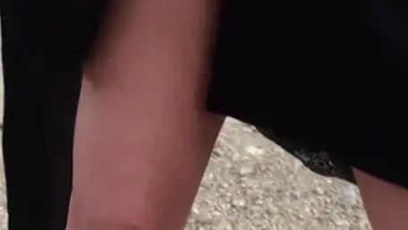 Cock sucking next to very hot french mature