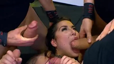 Wild Heidi Van Horny mature gangbang sex video