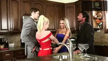 Screw My Wife Club - Fucking accompanied by blonde